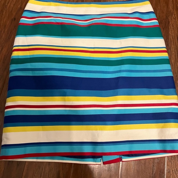 Talbots striped skirt 10 - Picture 1 of 4